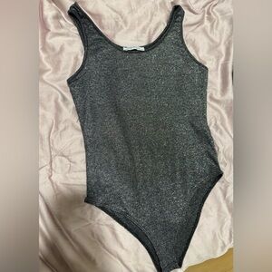metallic bodysuit